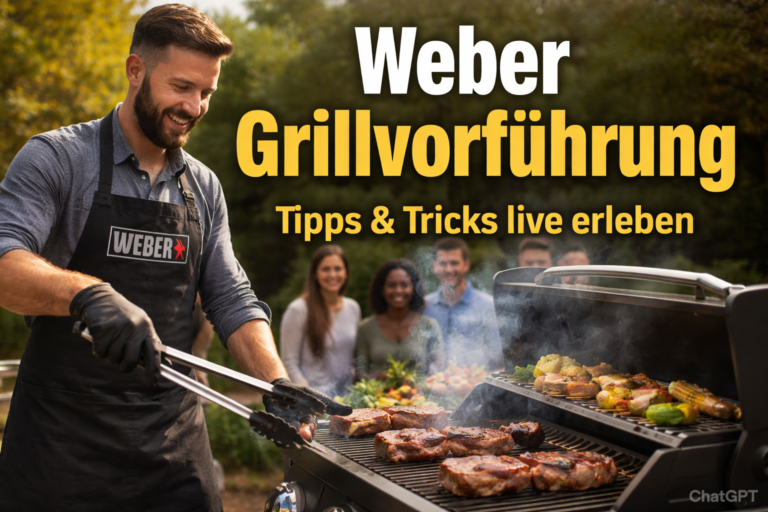 Weber Grillvorführung Guide 2026