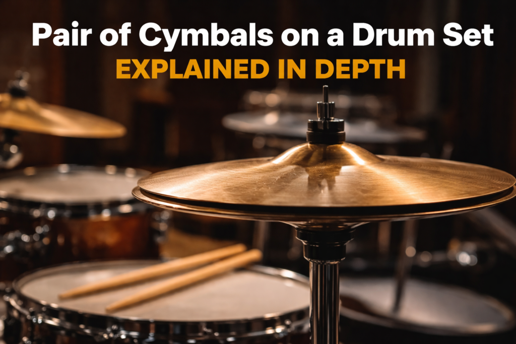 Pair of Cymbals on a Drum Set Explained in Depth
