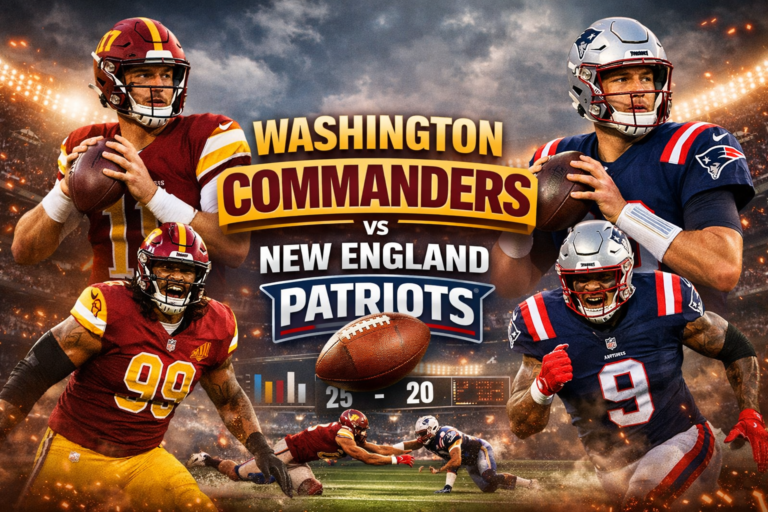 Washington Commanders vs New England Patriots Match Player Stats