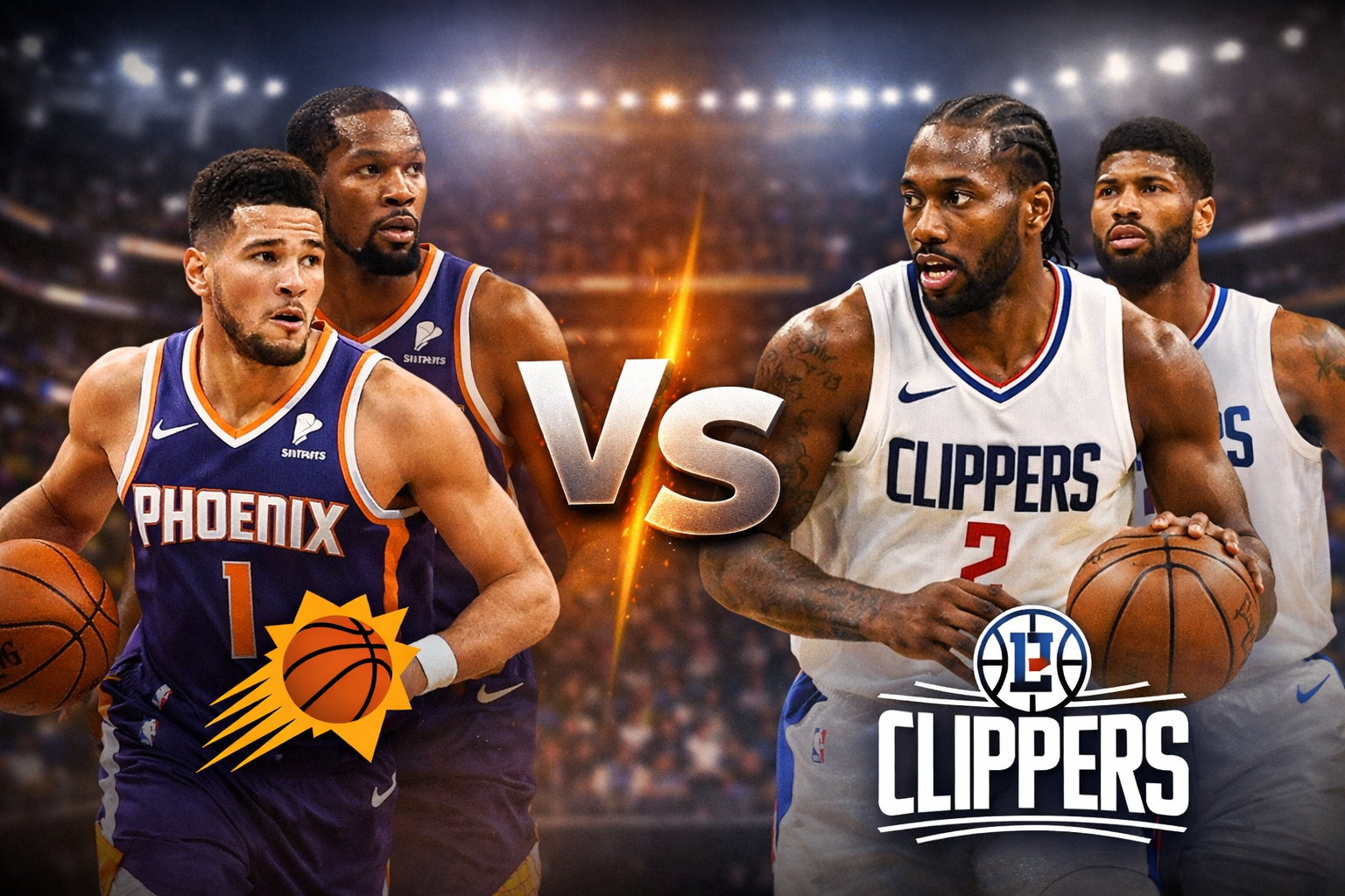 Phoenix Suns vs LA Clippers Match Player Stats