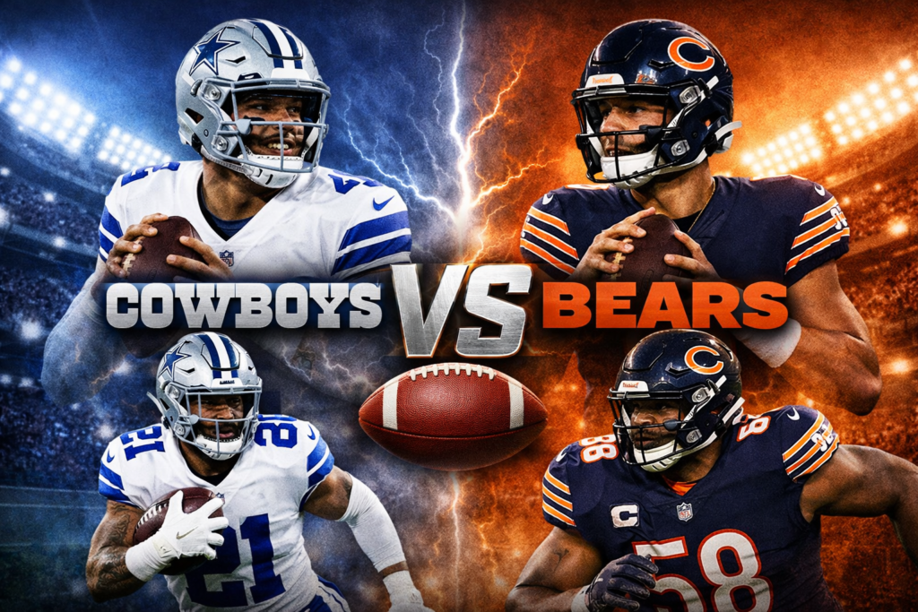 Dallas Cowboys vs Chicago Bears Match Stats