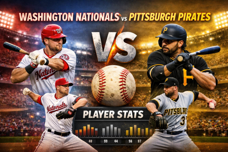 Washington Nationals vs Pirates Match Player Stats 2025