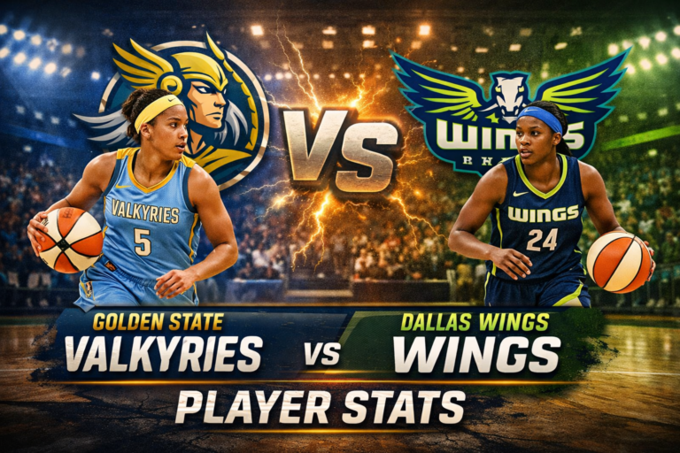 Golden State Valkyries vs Dallas Wings Match Player Stats