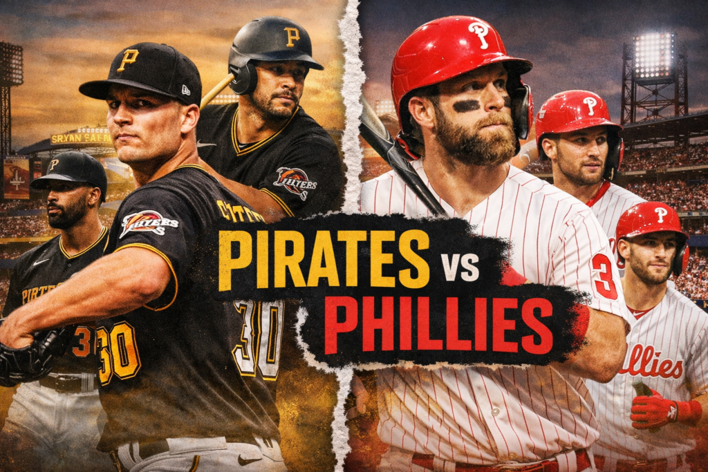 Pittsburgh Pirates vs Phillies Match Player Stats
