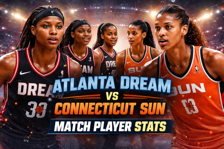 Atlanta Dream vs Connecticut Sun Match Player Stats