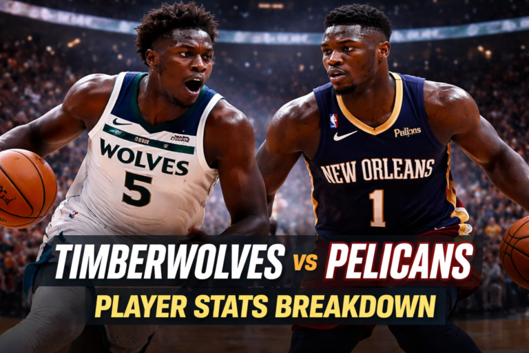Timberwolves vs New Orleans Pelicans Match Player Stats Breakdown
