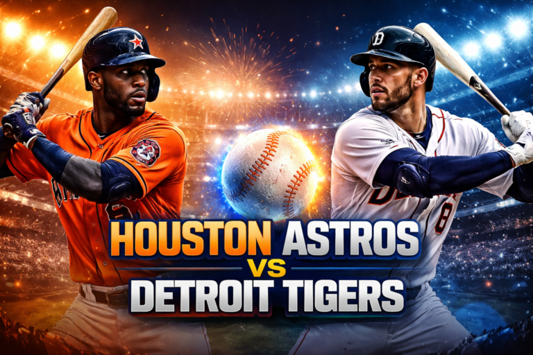 Houston Astros vs Detroit Tigers Match Player Stats