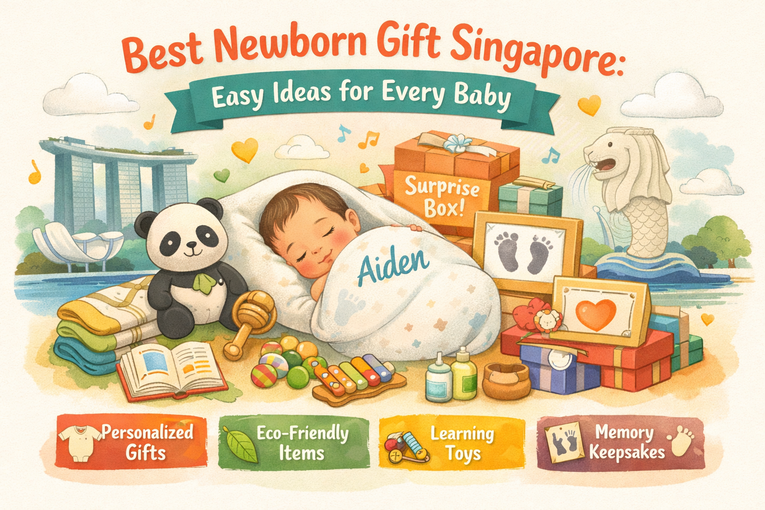 Best Newborn Gift Singapore: Easy Ideas for Every Baby