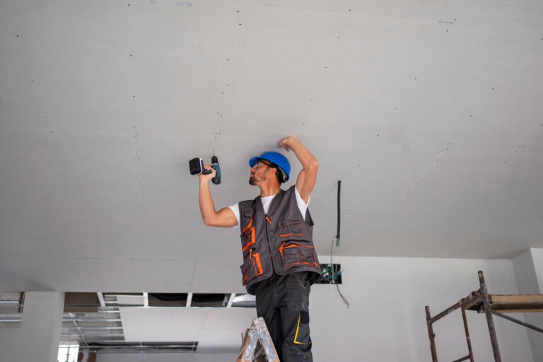 Ceiling Drywall Damage? Here’s How to Easily Repair It
