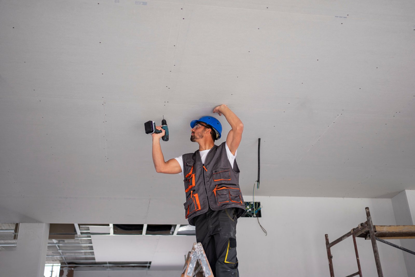 Ceiling Drywall Damage? Here’s How to Easily Repair It