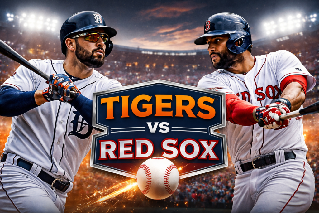 Detroit Tigers vs Red Sox Match Player Stats