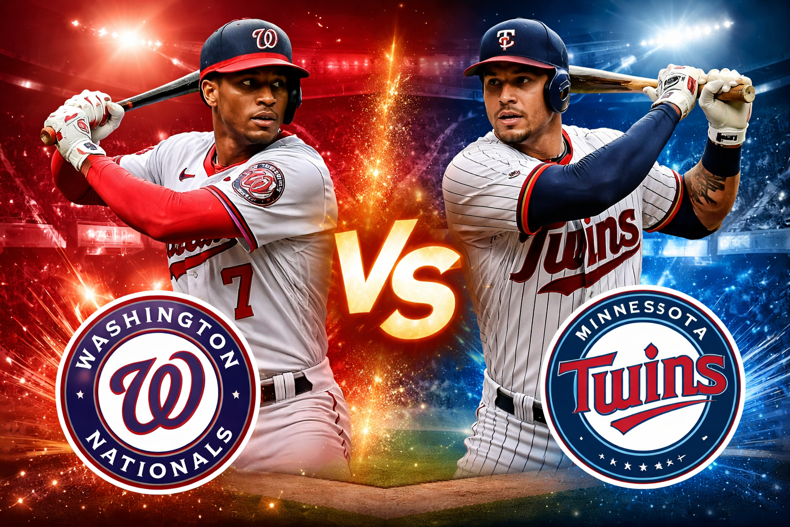 Washington Nationals vs Minnesota Twins Match Player Stats