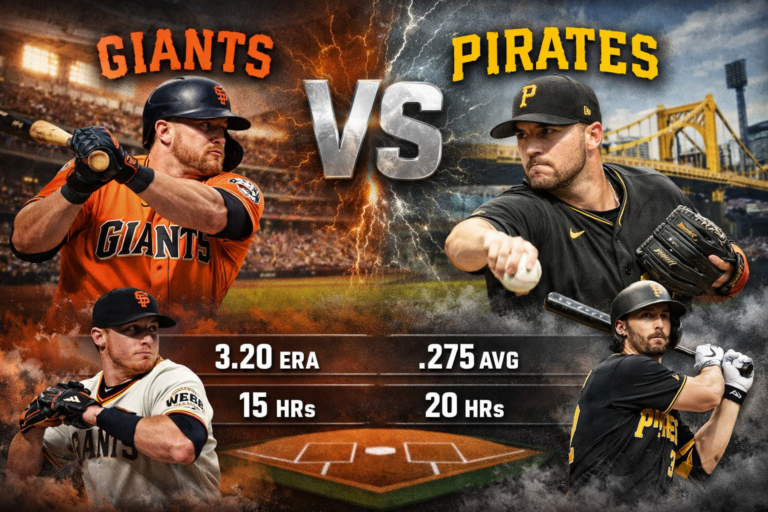 San Francisco Giants vs Pittsburgh Pirates Match Player Stats
