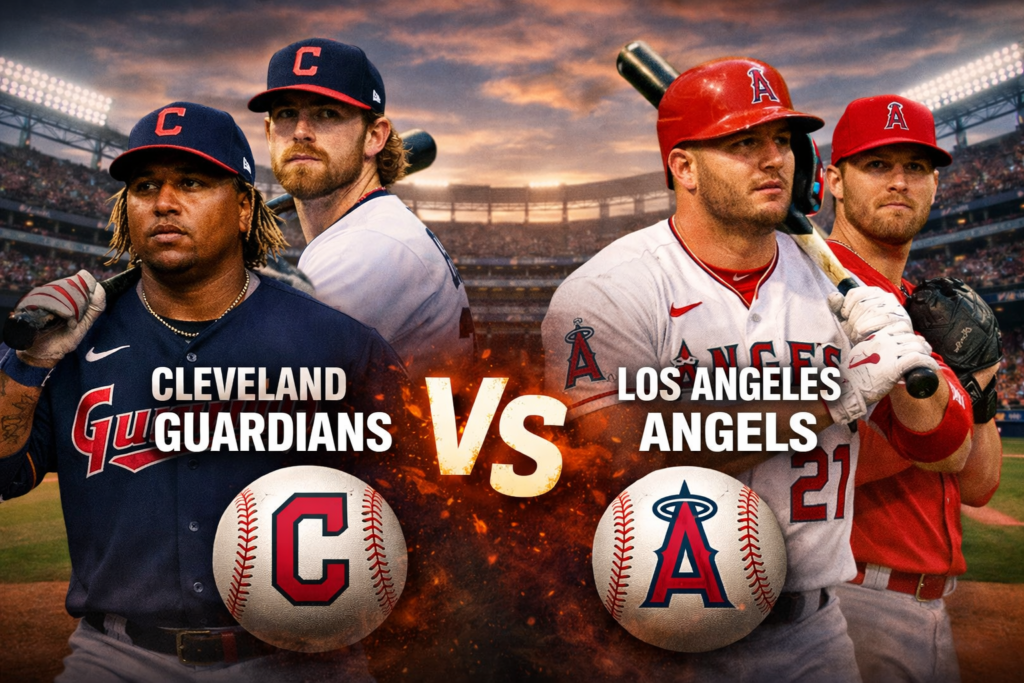 Cleveland Guardians vs Los Angeles Angels Match Player Stats