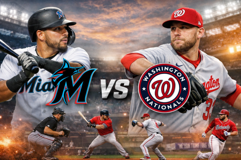 Miami Marlins vs Washington Nationals Match Player Stats