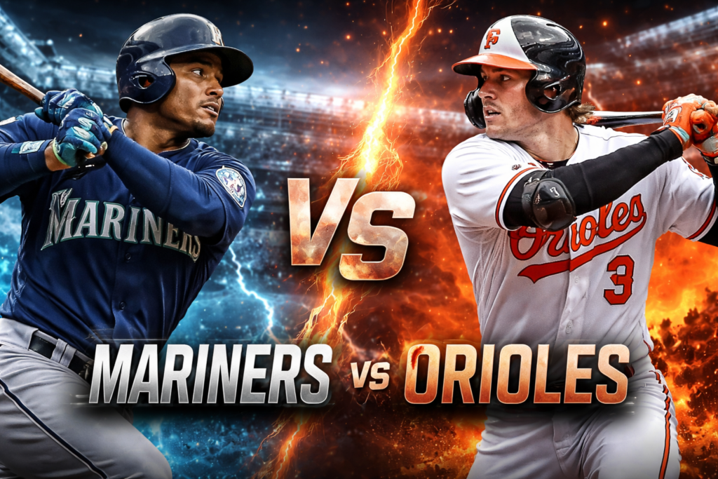 Seattle Mariners vs Baltimore Orioles Match Player Stats