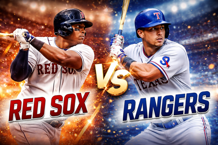 Red Sox vs Texas Rangers Match Player Stats Breakdown