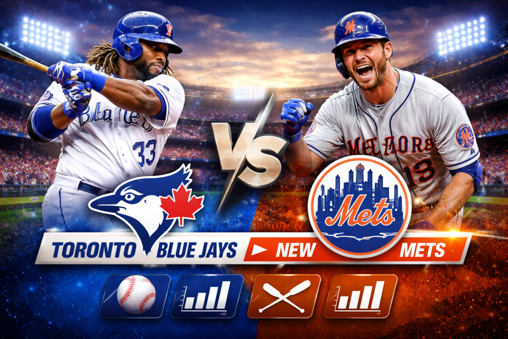 Toronto Blue Jays vs Mets Match Player Stats (2026)
