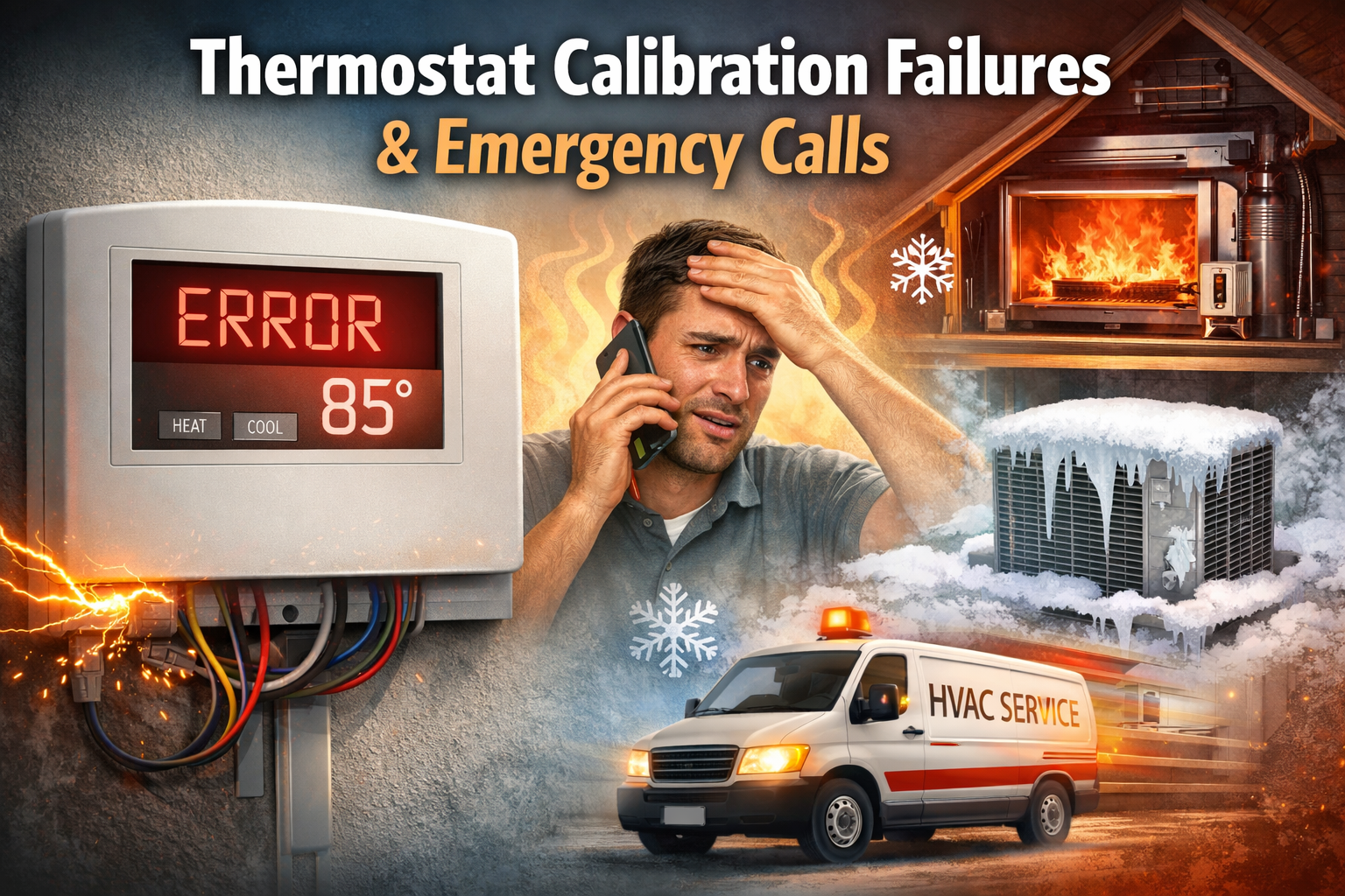 Thermostat Calibration Failures That Cause Emergency Calls