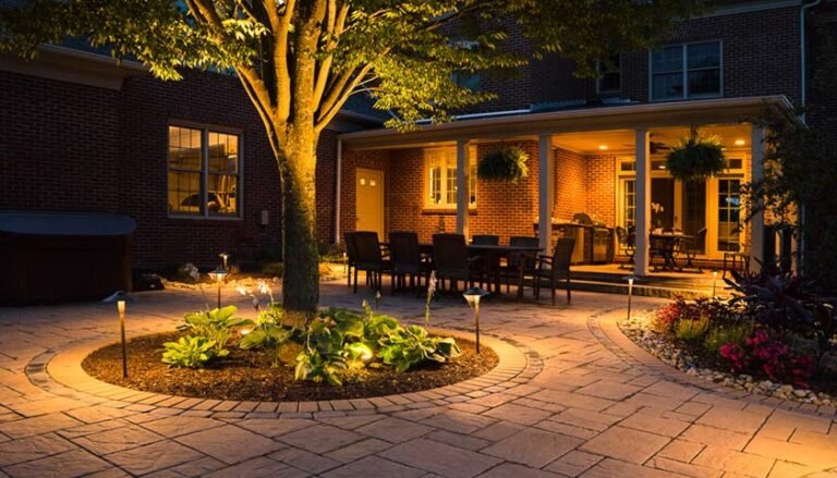 Outdoor Lights for Brick Walls: The Perfect Hardscape Illumination